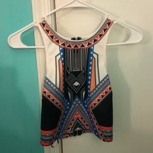 Printed tank top